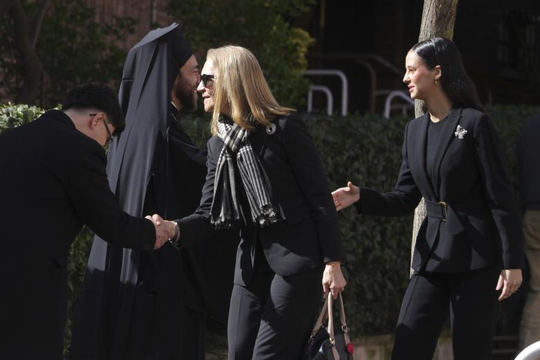 Actor Antonio Resines during funeral of Irene de Grecia in Madrid on Tuesday, 24 February 2026.