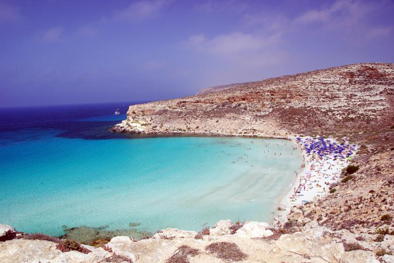 8.- Isla de los Conejos (Lampedusa, Italia)