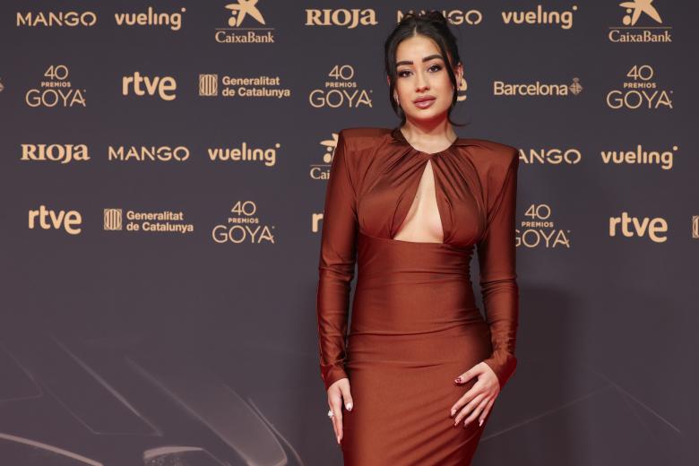 Ines Hernand at photocall for the 40th annual Goya Film Awards in Barcelona on Saturday 28 February, 2026.