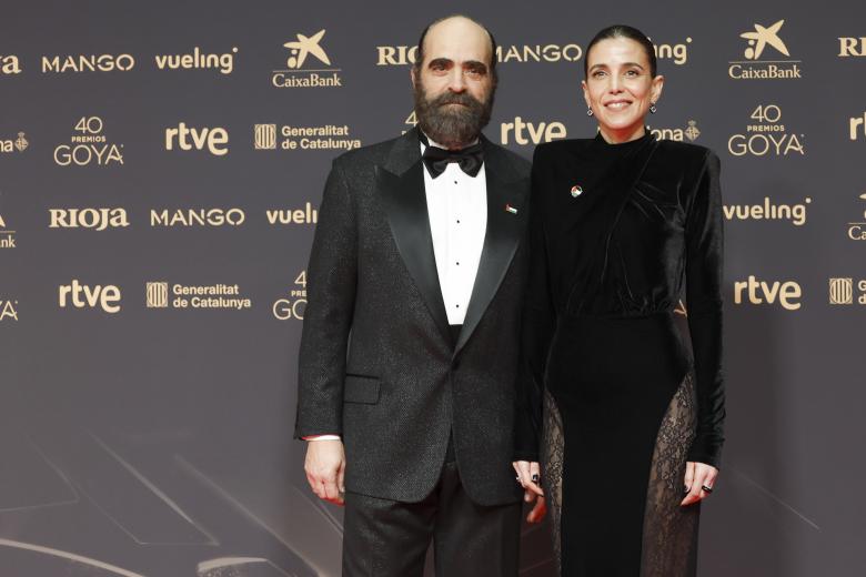 Luis Tosar posing on the red carpet during the Goya Awards 2026 in Barcelona, Spain, on Saturday, 28 February 2026.