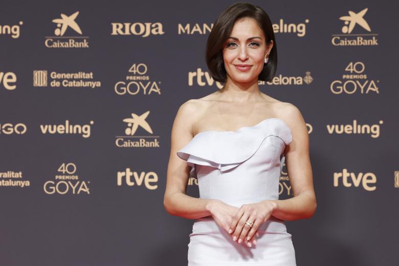 Greta Fernández at photocall for the 40th annual Goya Film Awards in Barcelona on Saturday 28 February, 2026.