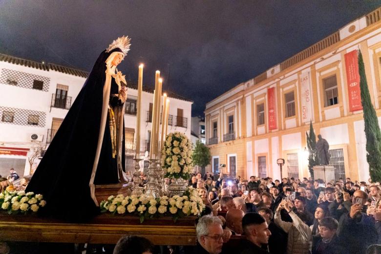 Traslado de los titulares de la hermandad del Perdón de Córdoba