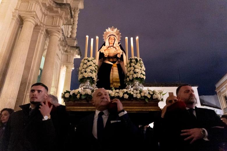 Traslado de los titulares de la hermandad del Perdón de Córdoba