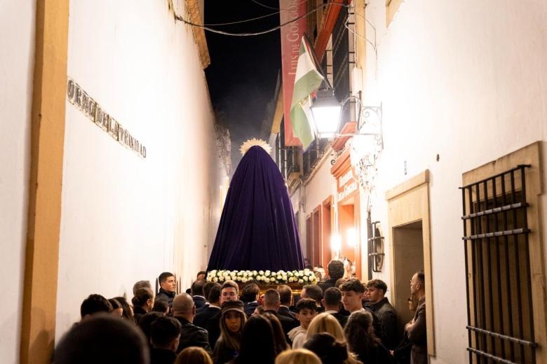Traslado de los titulares de la hermandad del Perdón de Córdoba