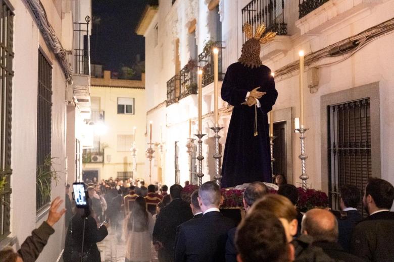 Traslado de los titulares de la hermandad del Perdón de Córdoba