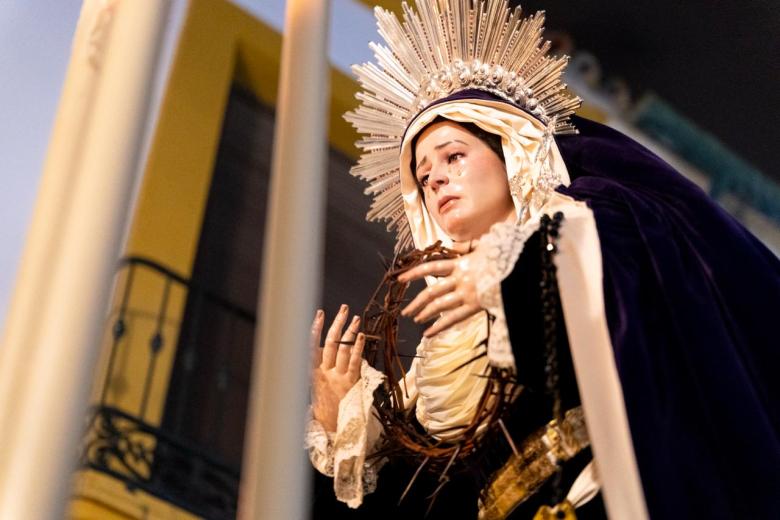 Traslado de los titulares de la hermandad del Perdón de Córdoba