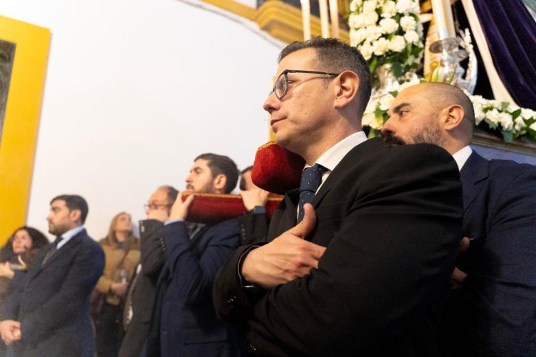 Traslado de los titulares de la hermandad del Perdón de Córdoba