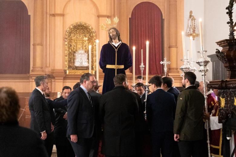 Traslado de los titulares de la hermandad del Perdón de Córdoba