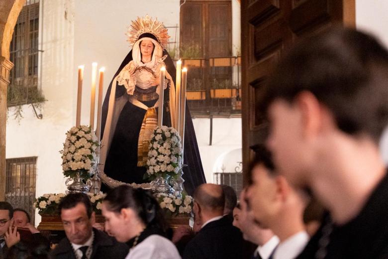 Traslado de los titulares de la hermandad del Perdón de Córdoba