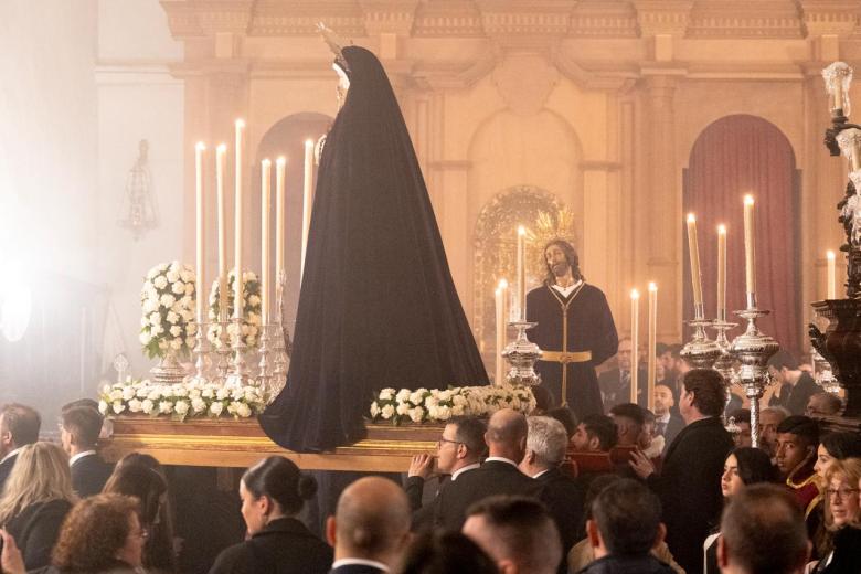 Traslado de los titulares de la hermandad del Perdón de Córdoba