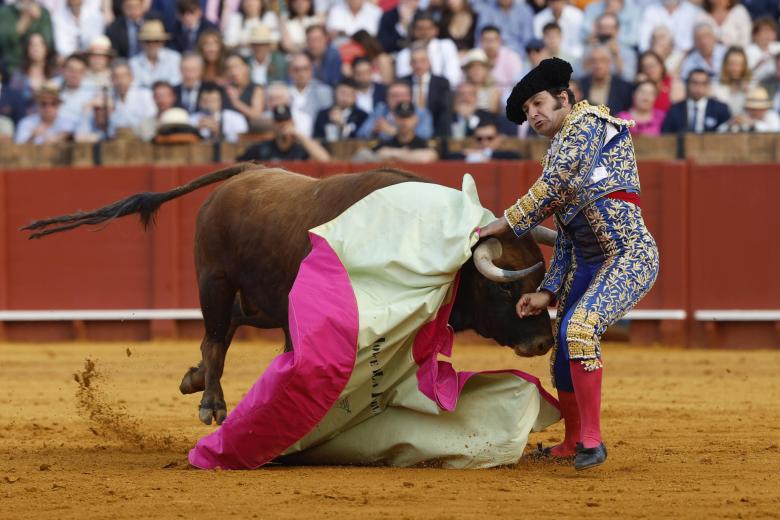 Tal y como escribe Andrés Amorós, el percance se produce porque el toro salió «muy suelto» y «no obedeció cuando el diestro, como debía, intentó bajarle la cabeza».