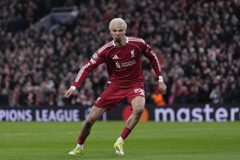 (Foto de ARCHIVO)
28 January 2026, United Kingdom, Liverpool: Liverpool's Hugo Ekitike celebrates scoring his side's fourth goal during the UEFA Champions League soccer match between Liverpool and Qarabag at Anfield. Photo: Peter Byrne/PA Wire/dpa

28/1/2026 ONLY FOR USE IN SPAIN