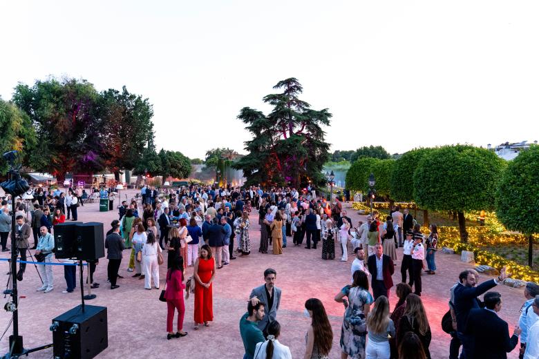 El espectáculo "Naturaleza Encendida: Navegantes" en el Alcázar de los Reyes Cristianos de Córdoba