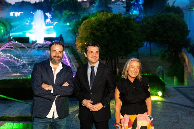 El espectáculo "Naturaleza Encendida: Navegantes" en el Alcázar de los Reyes Cristianos de Córdoba