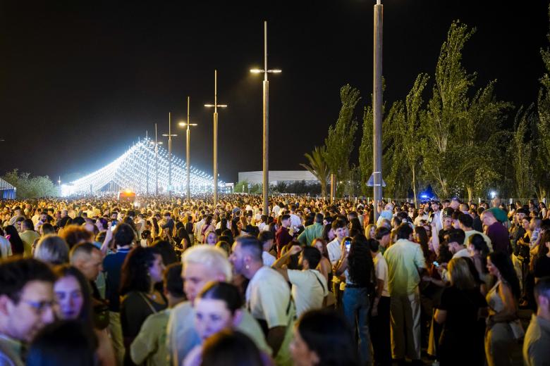 El encendido de la portada, el alumbrado y los fuegos artificiales de la Feria de Córdoba 2026