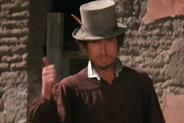 Su faceta de actor en el Western Pat Garrett y Billy the Kid (1973)
