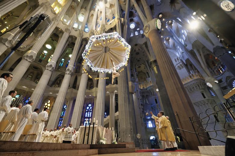 Ordenaciones sacerdotales en la Basílica de la Sagrada Familia, en Barcelona