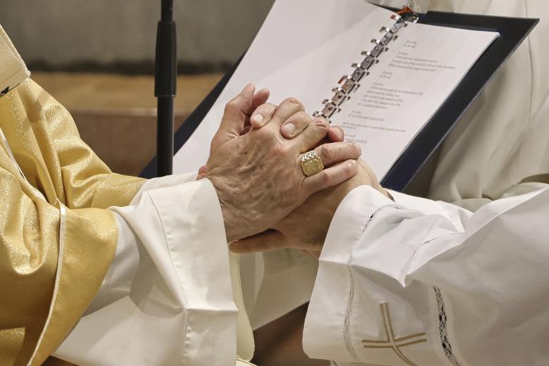 Ordenaciones sacerdotales en la Basílica de la Sagrada Familia, en Barcelona