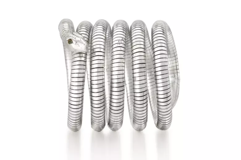 Brazalete de serpiente de estilo victoriano