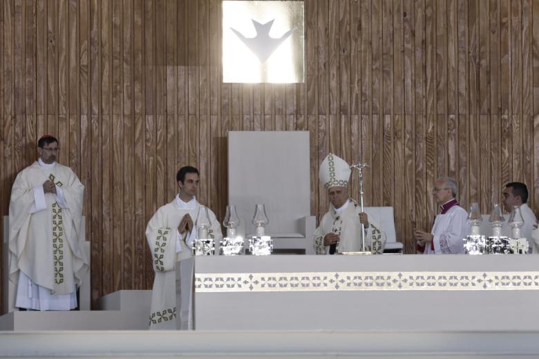 El papa León XIV oficia la misa del Corpus Christi este domingo en la Plaza de Cibeles de Madrid