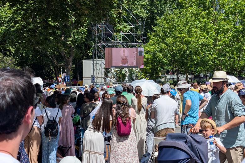 Visita del Papa a España