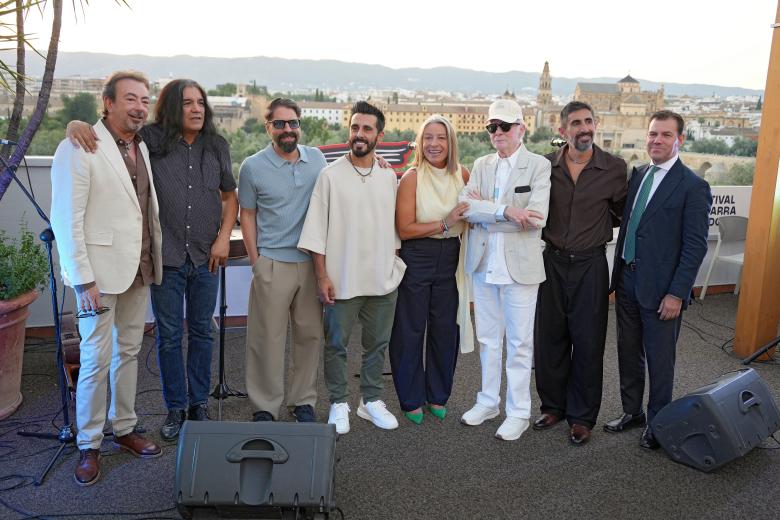 Presentación del 45º Festival de la Guitarra de Córdoba en la terraza panorámica del Hotel Hesperia
