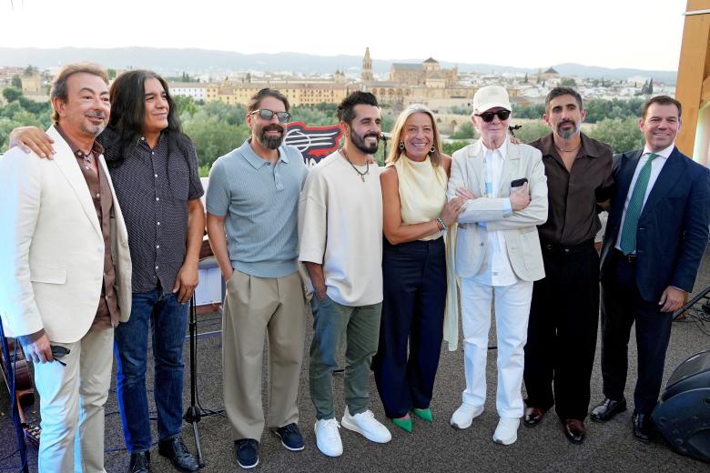 Presentación del 45º Festival de la Guitarra de Córdoba en la terraza panorámica del Hotel Hesperia