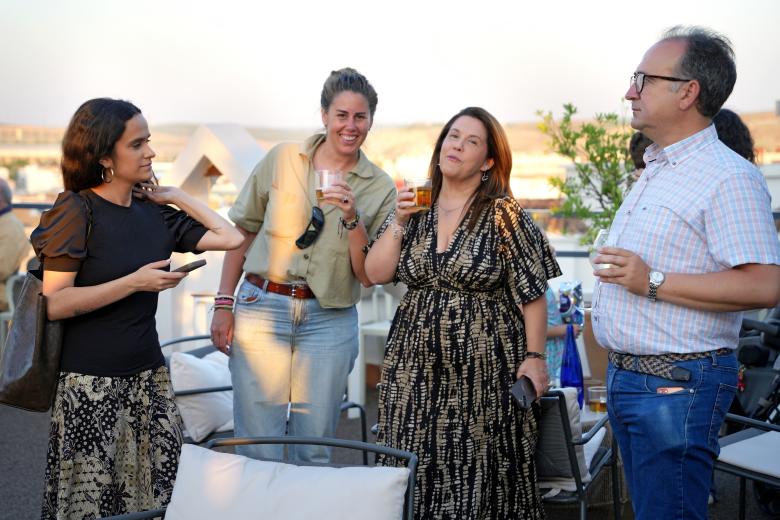 Presentación del 45º Festival de la Guitarra de Córdoba en la terraza panorámica del Hotel Hesperia