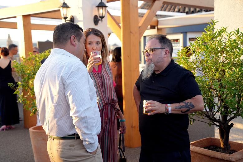Presentación del 45º Festival de la Guitarra de Córdoba en la terraza panorámica del Hotel Hesperia