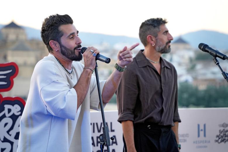 Presentación del 45º Festival de la Guitarra de Córdoba en la terraza panorámica del Hotel Hesperia