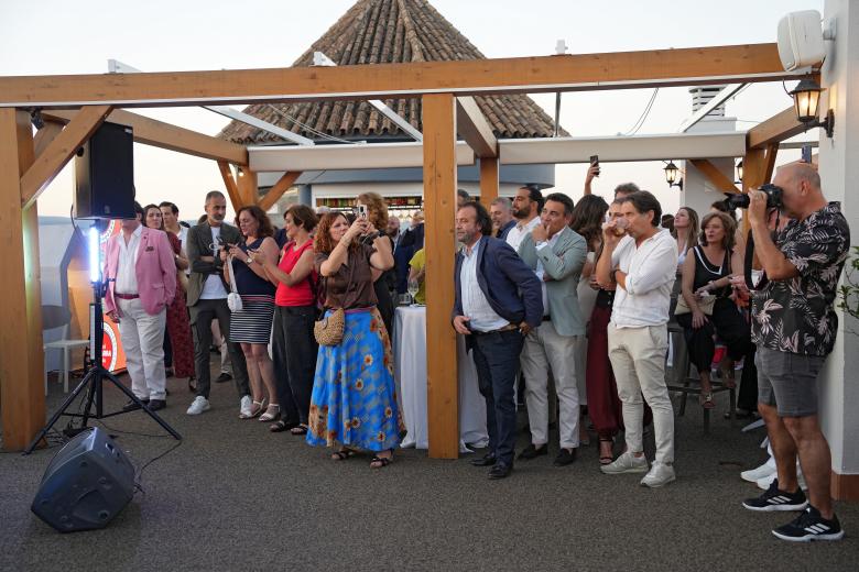Presentación del 45º Festival de la Guitarra de Córdoba en la terraza panorámica del Hotel Hesperia