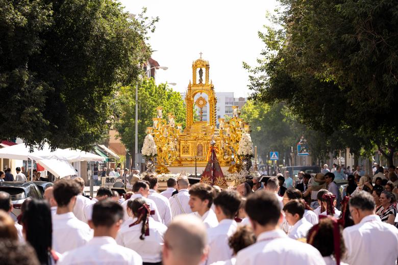 Procesión del Corpus Christi de la Hermandad de la Sagrada Cena de Córdoba