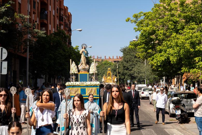 Procesión del Corpus Christi de la Hermandad de la Sagrada Cena de Córdoba