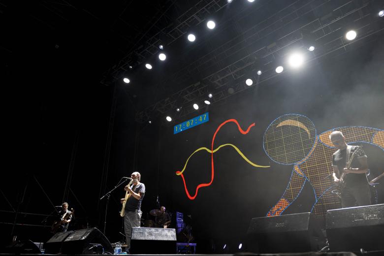 Concierto de Los Planetas en el 45º Festival de la Guitarra de Córdoba
