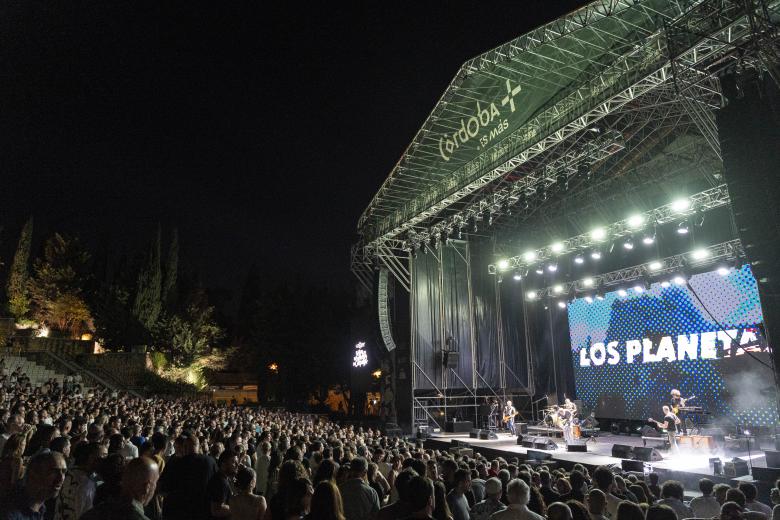 Concierto de Los Planetas en el 45º Festival de la Guitarra de Córdoba