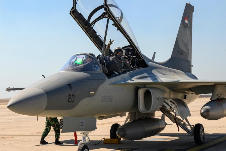 Los T-50i Golden Eagles de Indonesia hacen su debut en el Ejercicio Pitch Black 2026