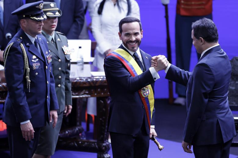 Abelardo de la Espriella jura como presidente de Colombia para el periodo 2026-2030