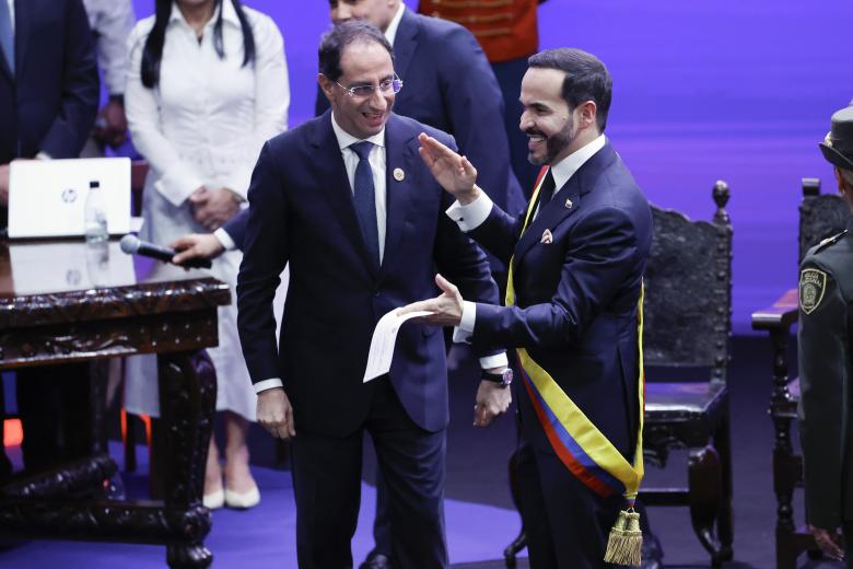 Abelardo de la Espriella jura como presidente de Colombia para el periodo 2026-2030
