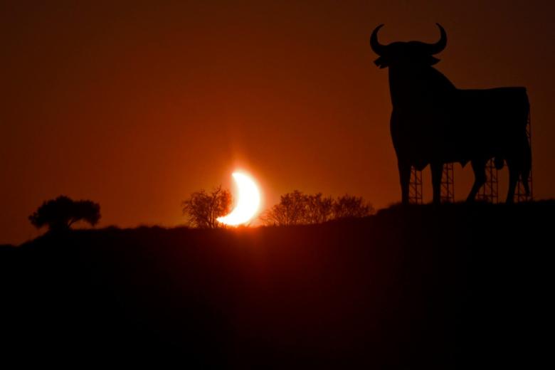 Eclipse solar que ha oscurecido el mundo
