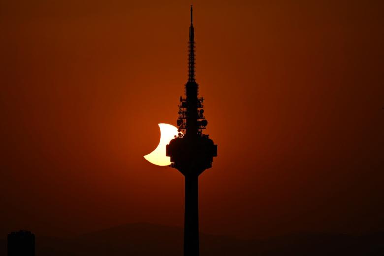 Eclipse solar que ha oscurecido el mundo