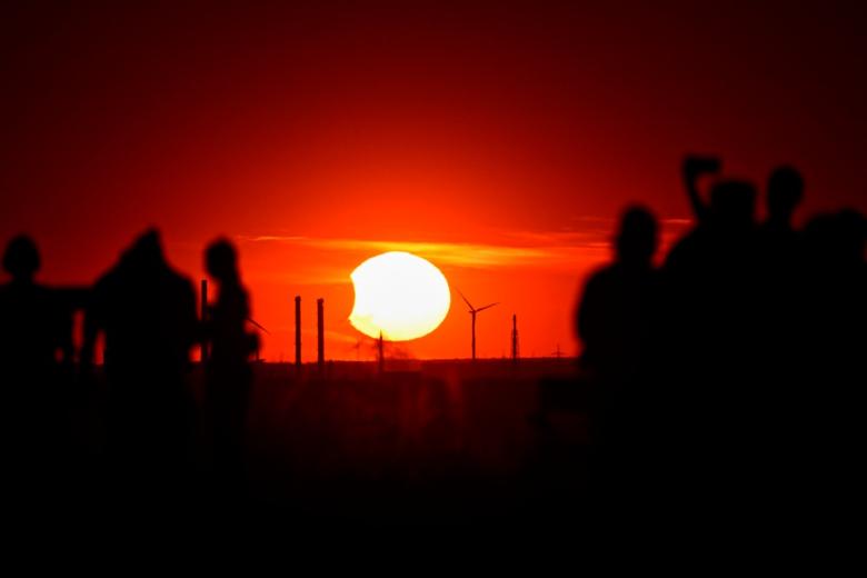 Eclipse solar que ha oscurecido el mundo