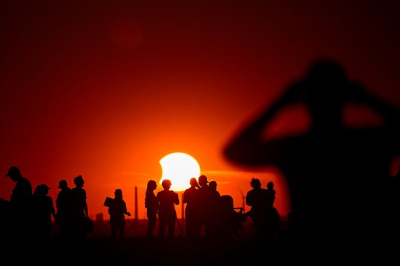 Eclipse solar que ha oscurecido el mundo