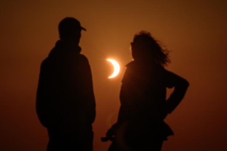 Eclipse solar que ha oscurecido el mundo
