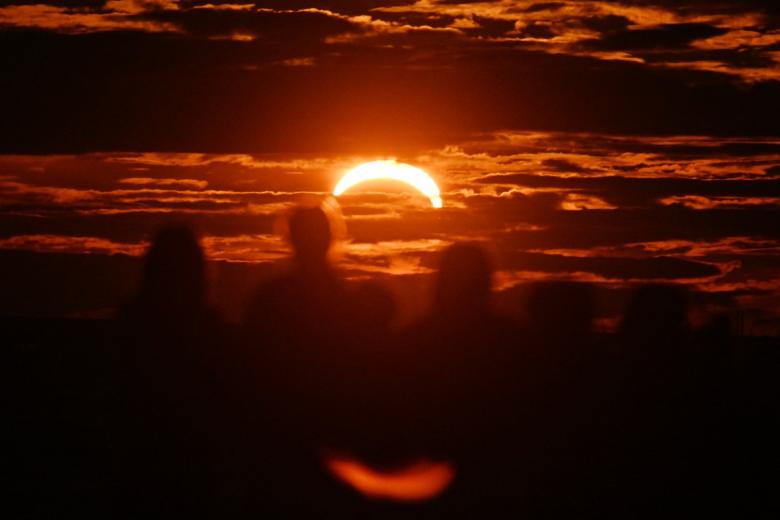 Eclipse solar que ha oscurecido el mundo