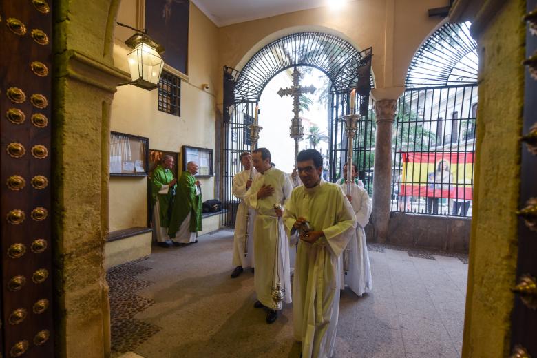 Toma de posesión como párroco en San Nicolás por parte de Jesús Daniel Alonso Porras