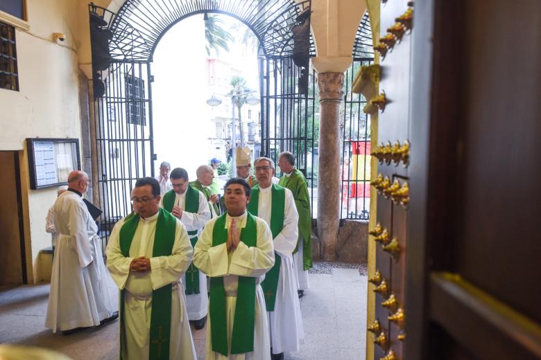 Toma de posesión como párroco en San Nicolás por parte de Jesús Daniel Alonso Porras