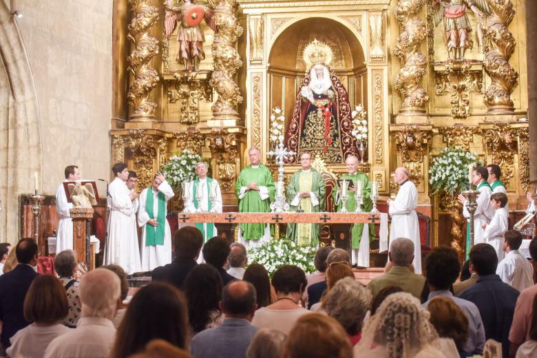 Toma de posesión como párroco en San Nicolás por parte de Jesús Daniel Alonso Porras