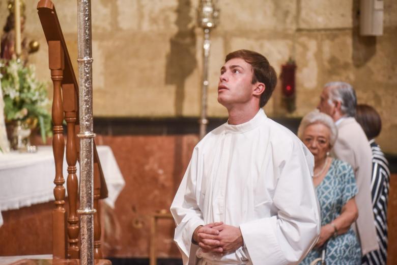 Toma de posesión como párroco en San Nicolás por parte de Jesús Daniel Alonso Porras