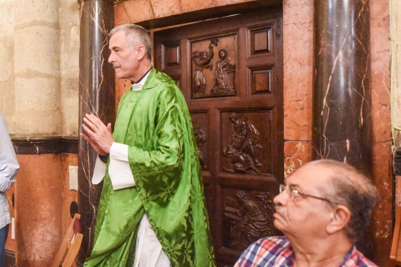Toma de posesión como párroco en San Nicolás por parte de Jesús Daniel Alonso Porras