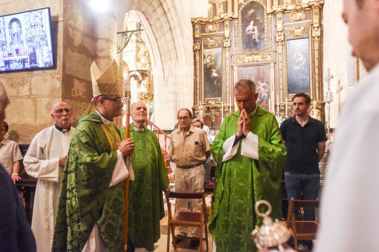 Toma de posesión como párroco en San Nicolás por parte de Jesús Daniel Alonso Porras